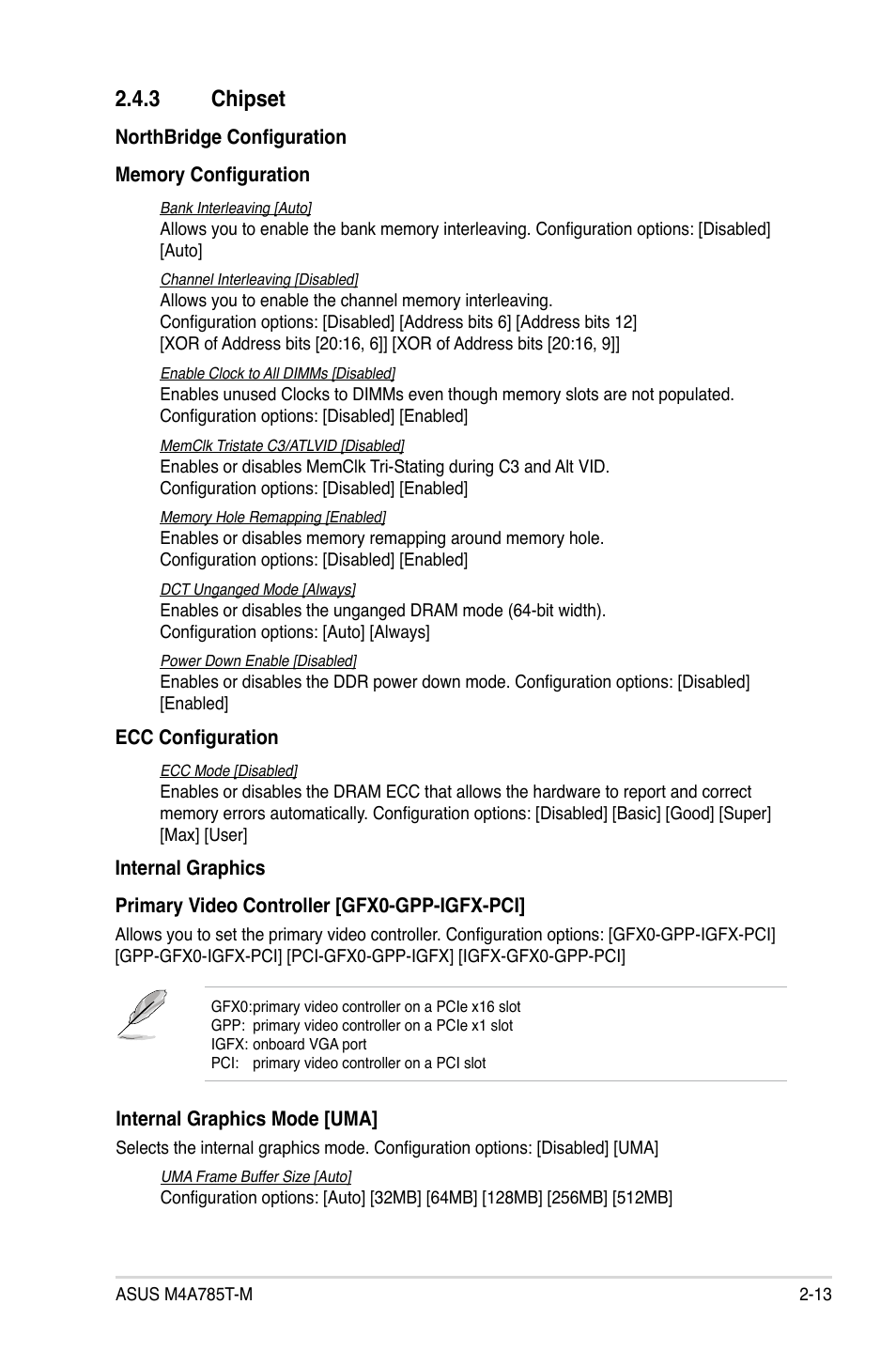 3 chipset, Chipset -13 | Asus M4A785T-M User Manual | Page 55 / 64