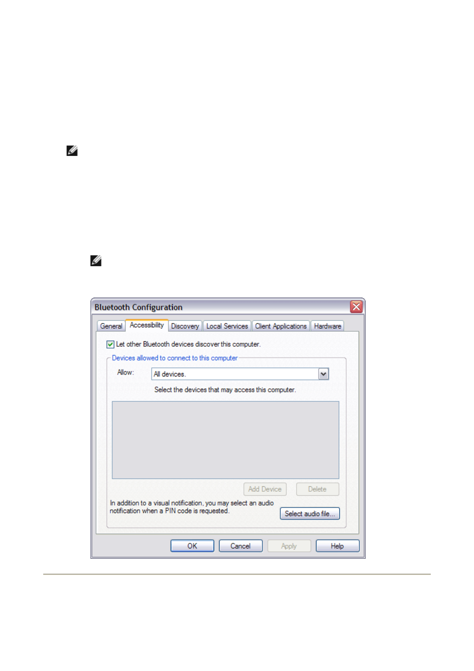 Providing access to other bluetooth devices, Discovering devices | Asus USB-BT21 User Manual | Page 23 / 30