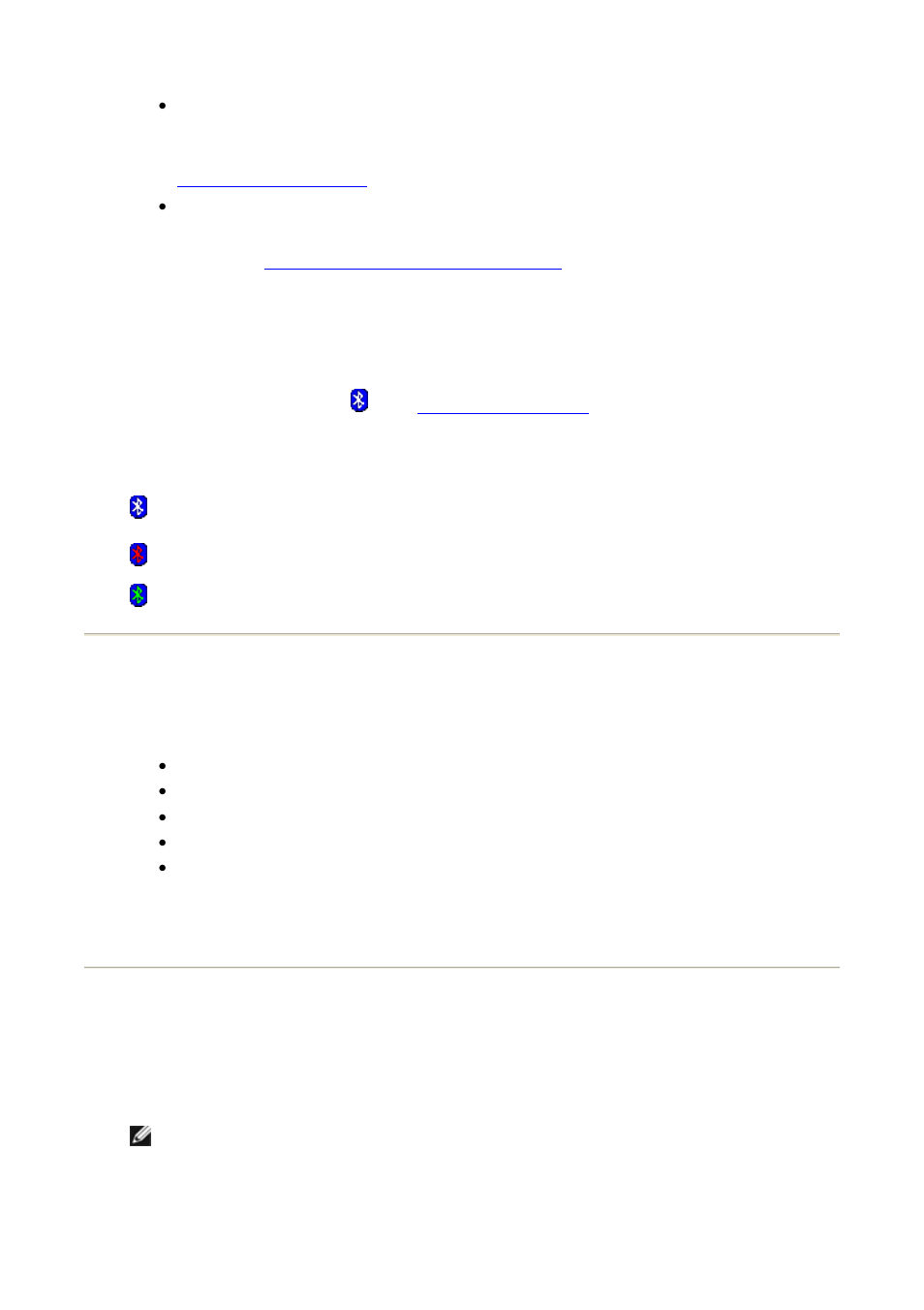 Supported operating systems, Status of devices and services | Asus USB-BT21 User Manual | Page 3 / 30