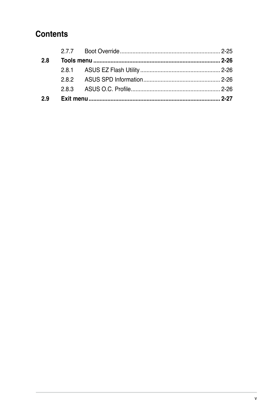 Asus P8H61-M2/TPM/SI User Manual | Page 5 / 59