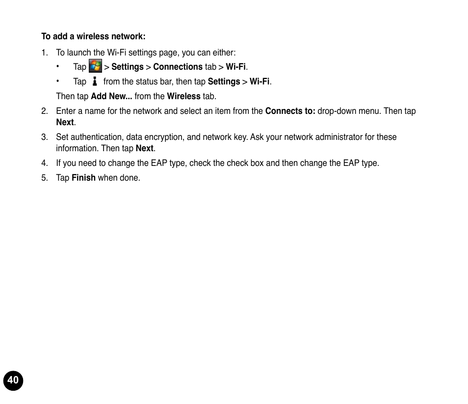 Asus P835 User Manual | Page 40 / 53