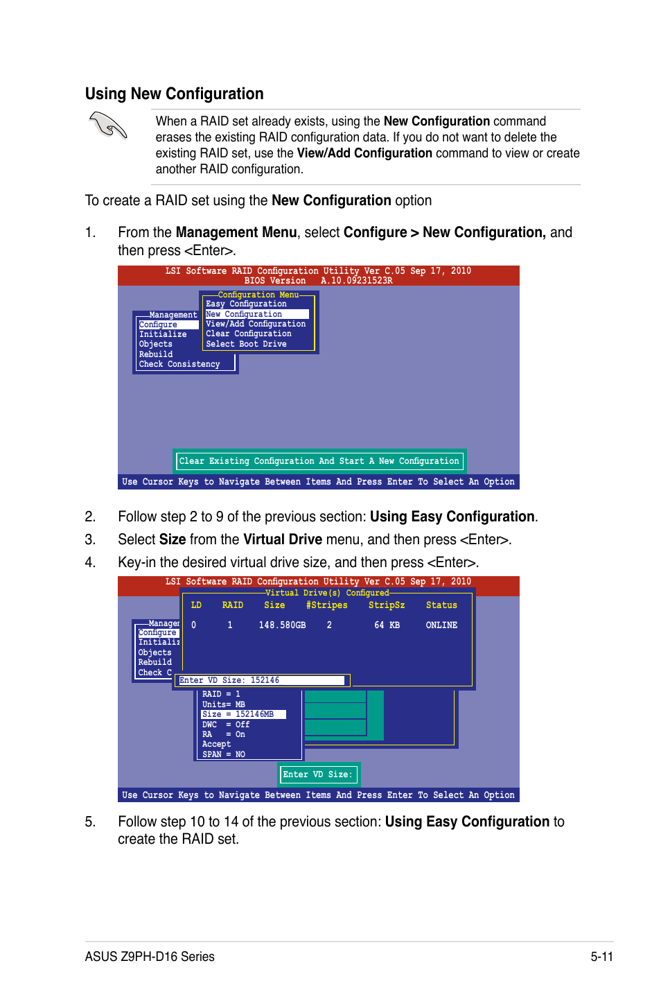 Using new configuration | Asus Z9PH-D16 User Manual | Page 117 / 192