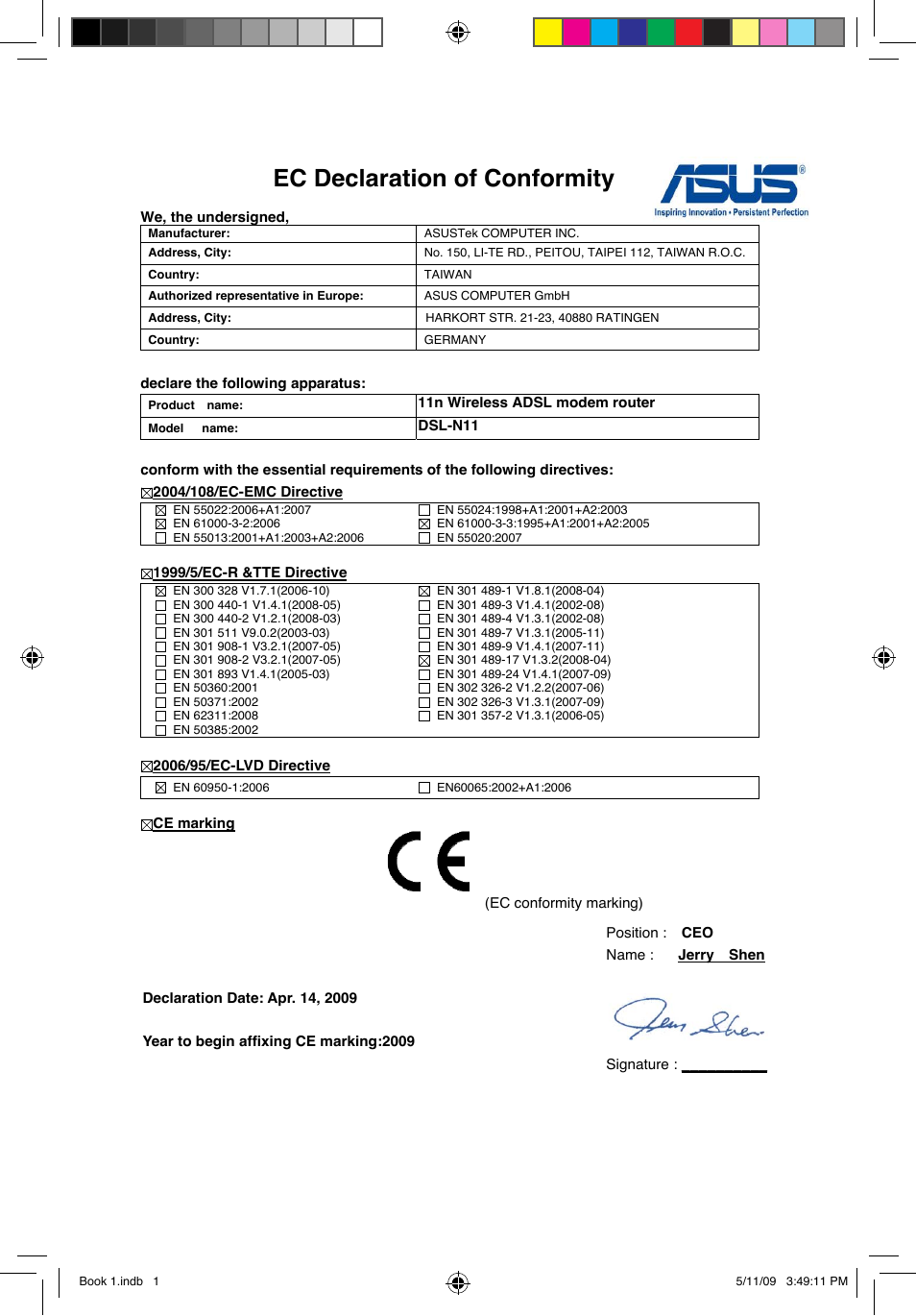 Asus DSL-N11 User Manual | 37 pages