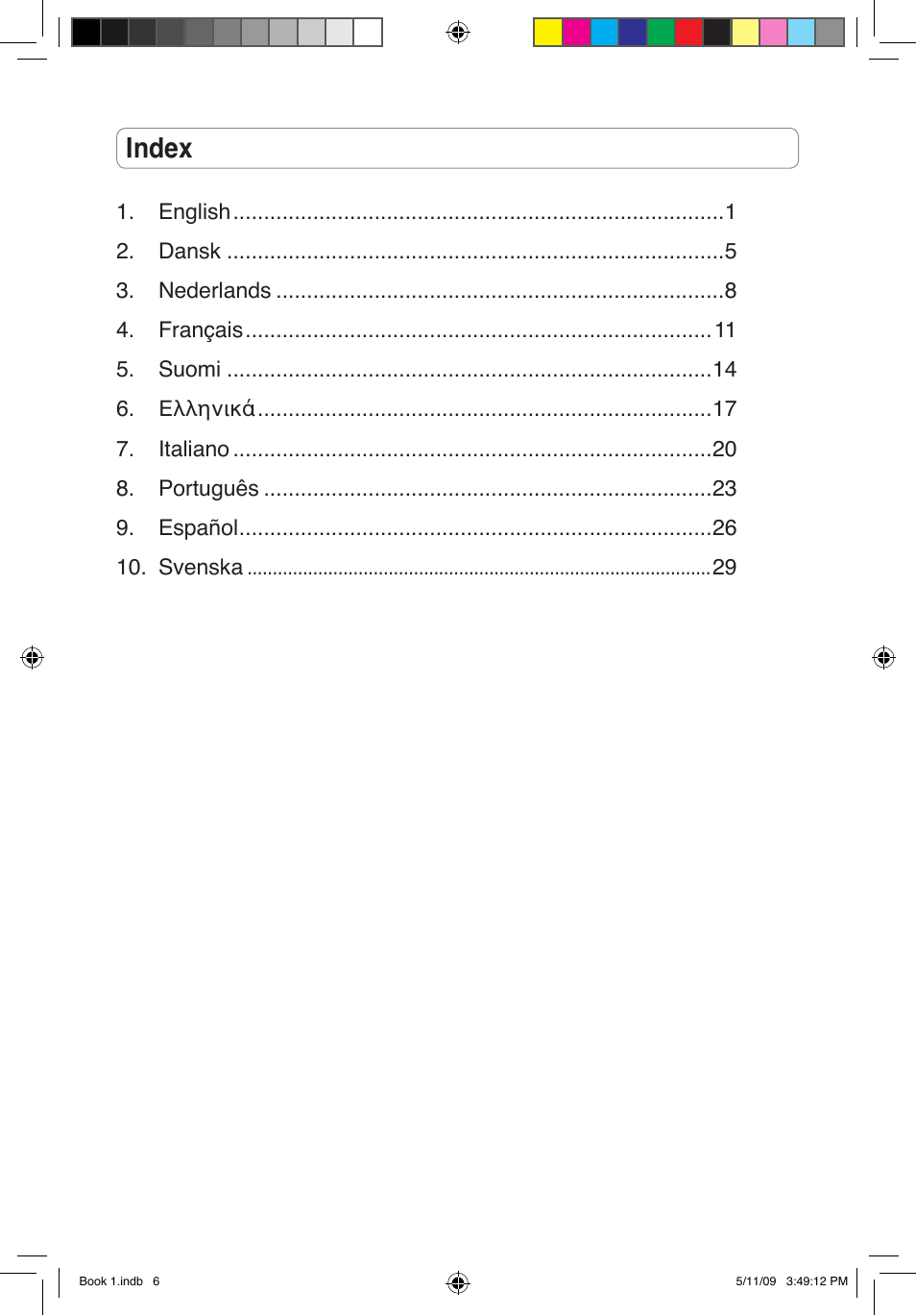 Index | Asus DSL-N11 User Manual | Page 6 / 37