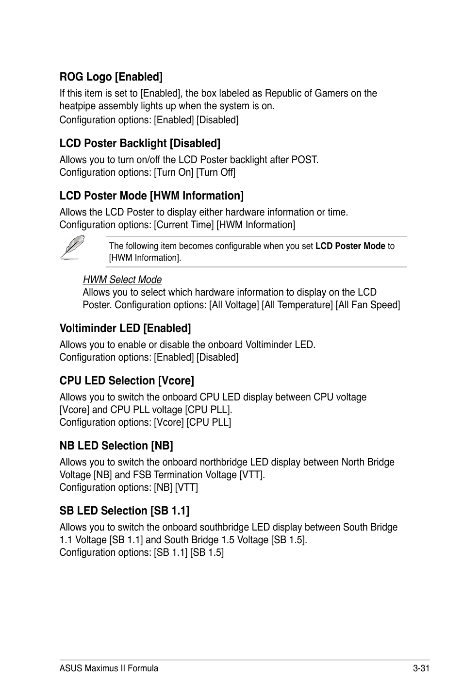 Asus Maximus II Formula User Manual | Page 99 / 174