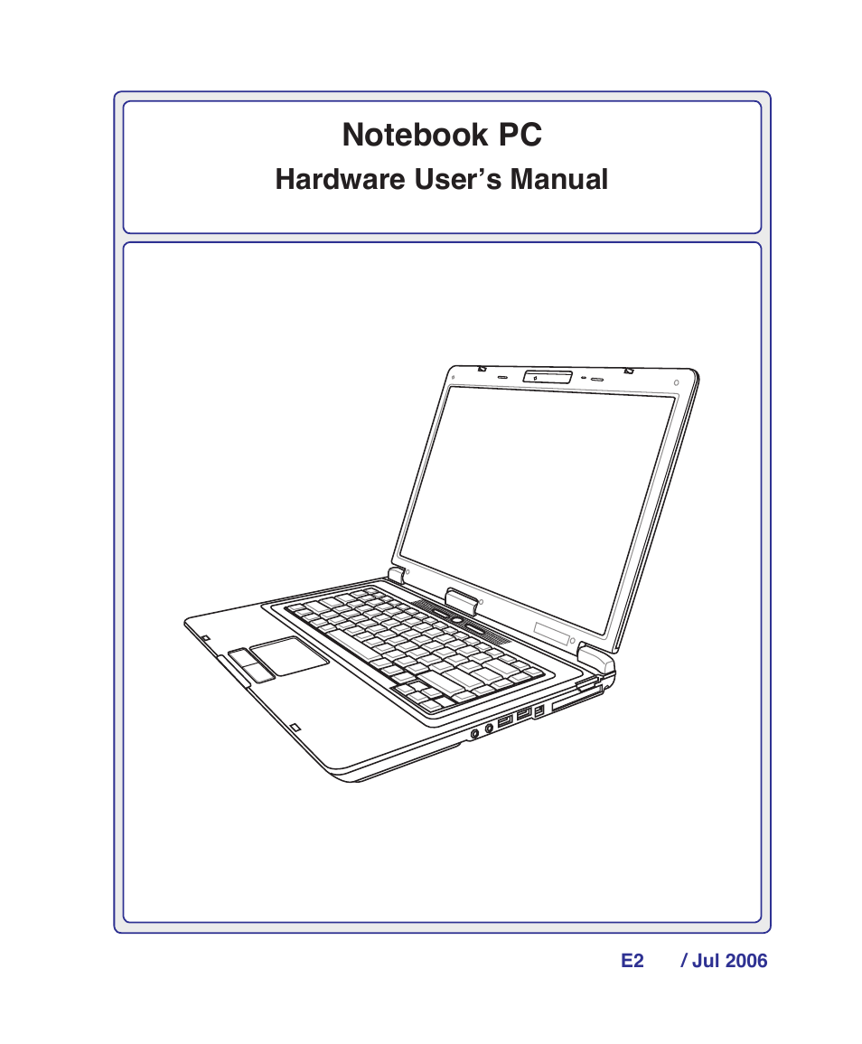 Asus T12Fg User Manual | 70 pages