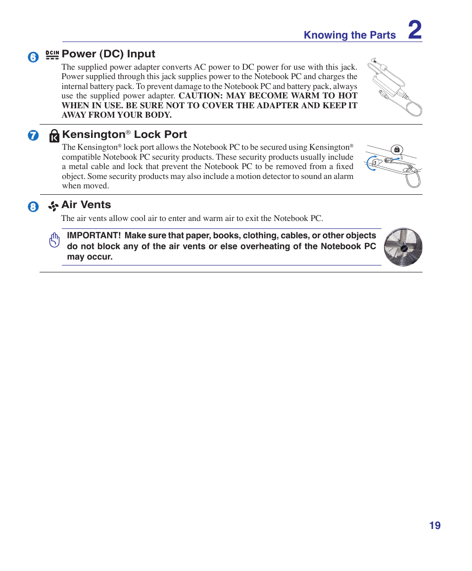 Asus T12Fg User Manual | Page 19 / 70