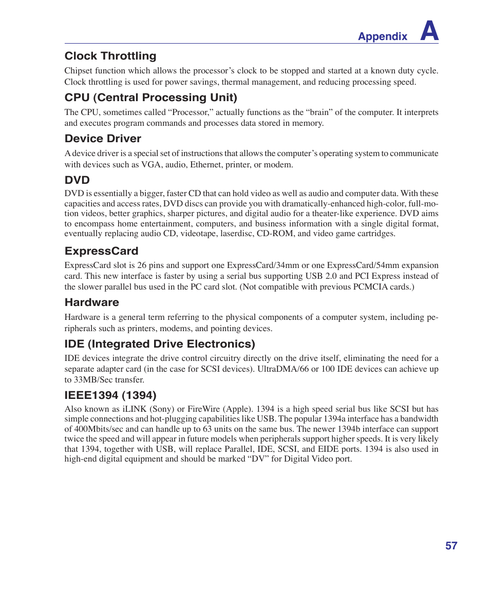 Asus T12Fg User Manual | Page 57 / 70