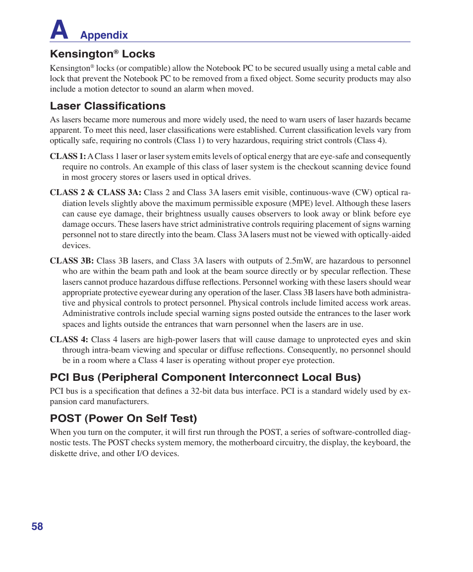 Asus T12Fg User Manual | Page 58 / 70