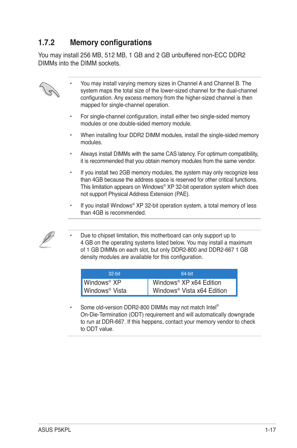 Asus P5KPL User Manual | Page 29 / 94