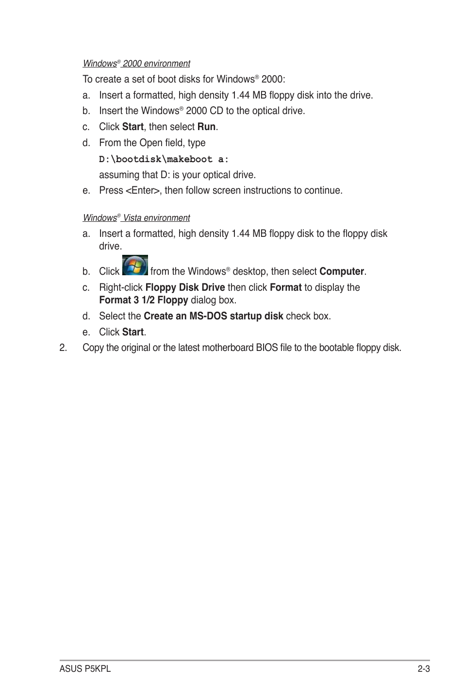 Asus P5KPL User Manual | Page 51 / 94