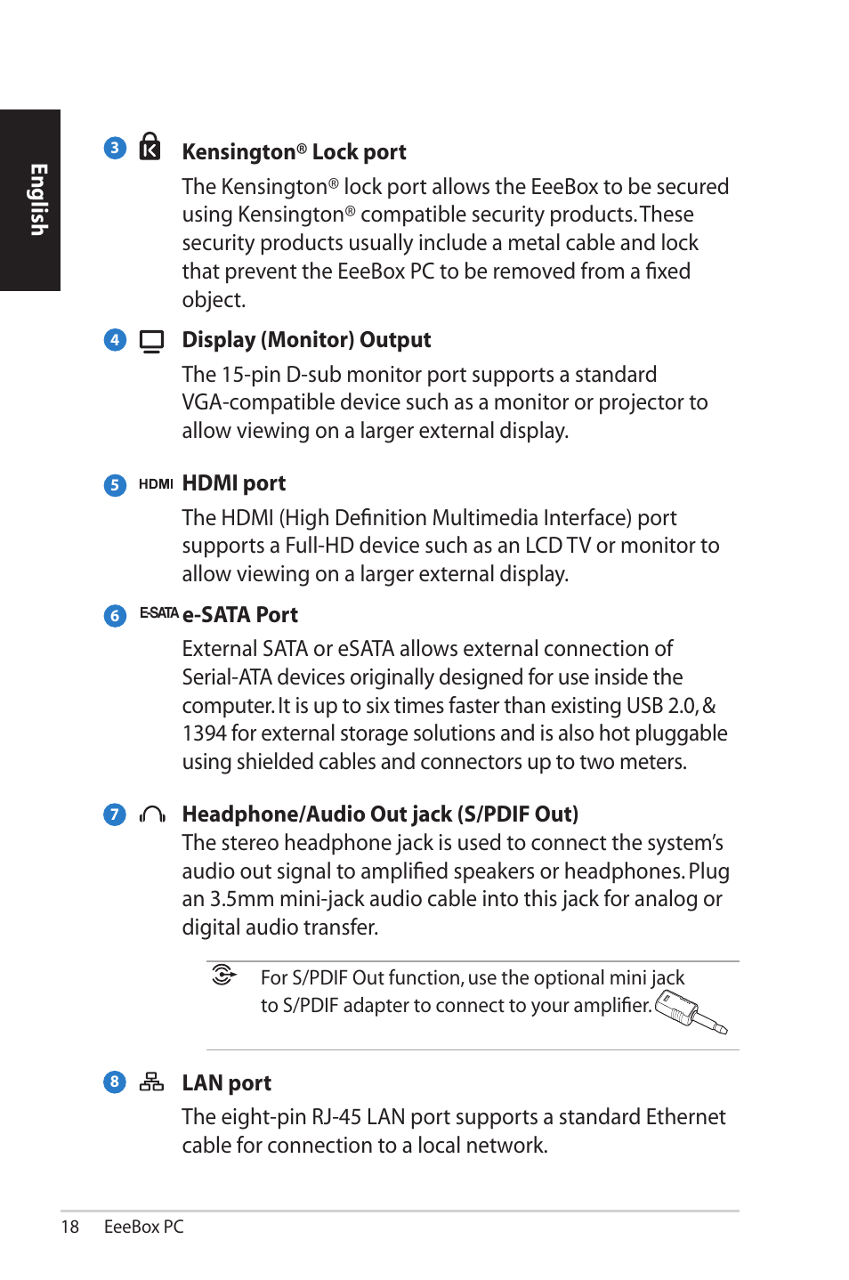 Asus EB1503 User Manual | Page 18 / 42