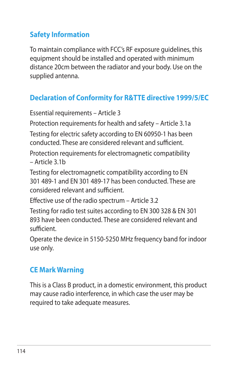 Asus RT-AC56U User Manual | Page 114 / 129