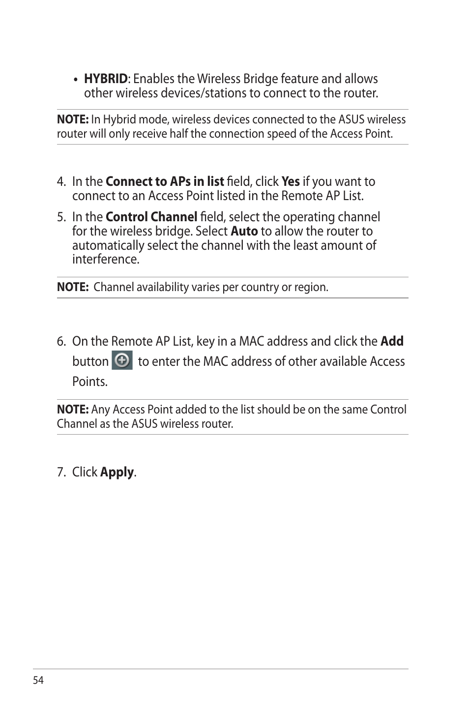 Asus RT-AC56U User Manual | Page 54 / 129