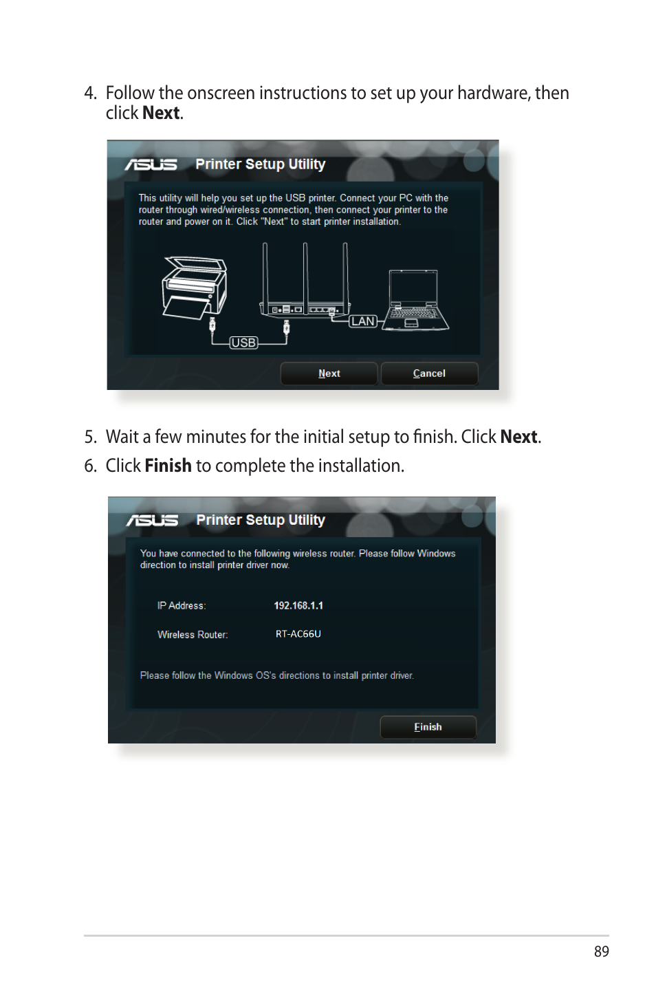 Asus RT-AC56U User Manual | Page 89 / 129