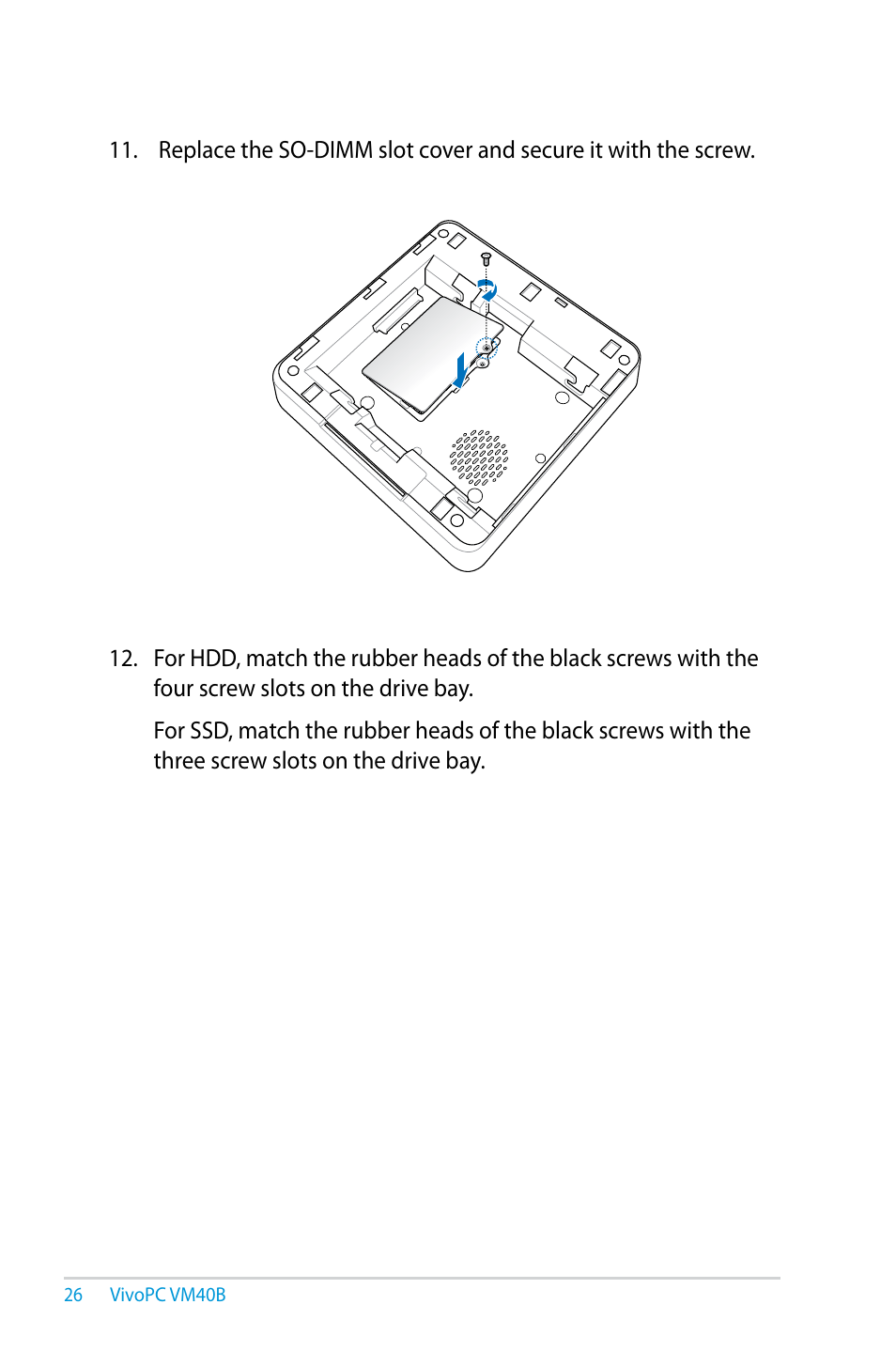 Asus VM40B User Manual | Page 26 / 42