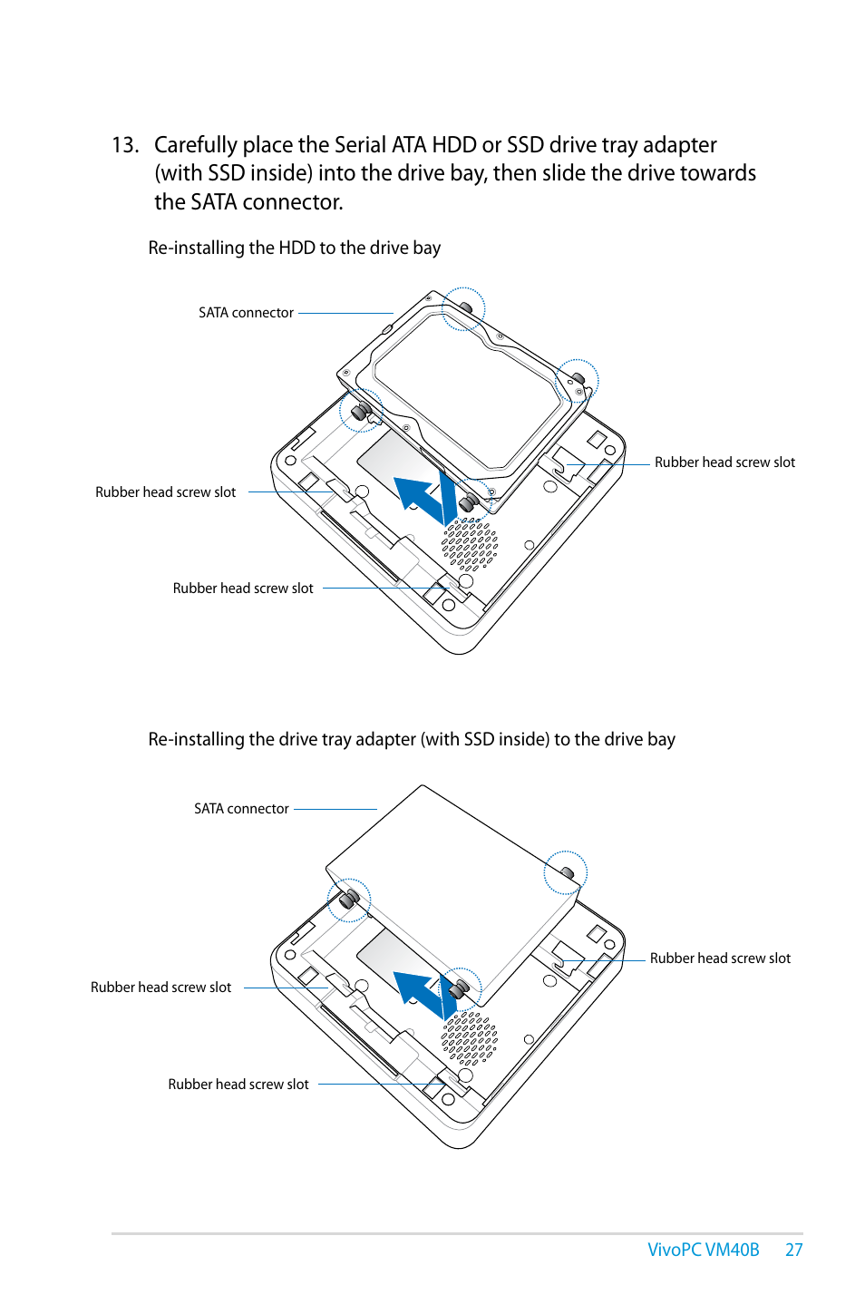 Asus VM40B User Manual | Page 27 / 42