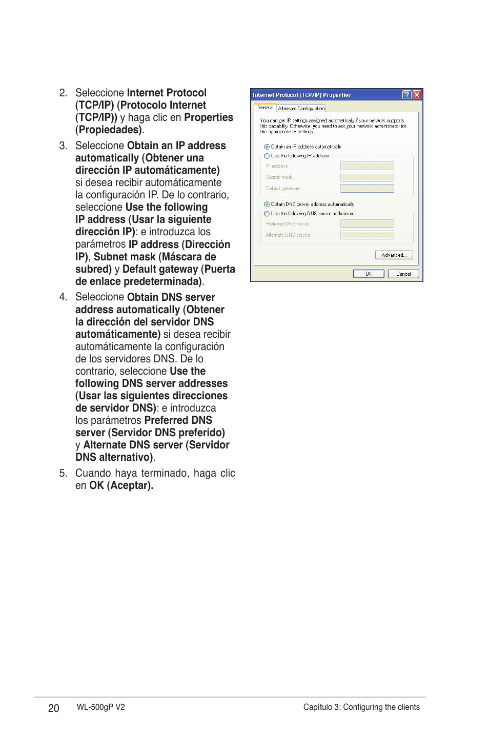 Asus WL-500gP V2 User Manual | Page 20 / 64