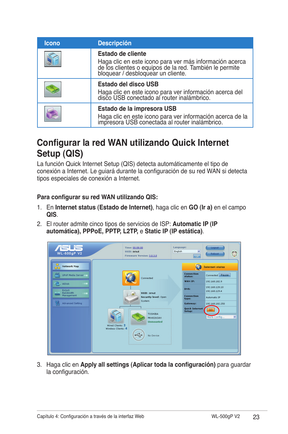 Asus WL-500gP V2 User Manual | Page 23 / 64