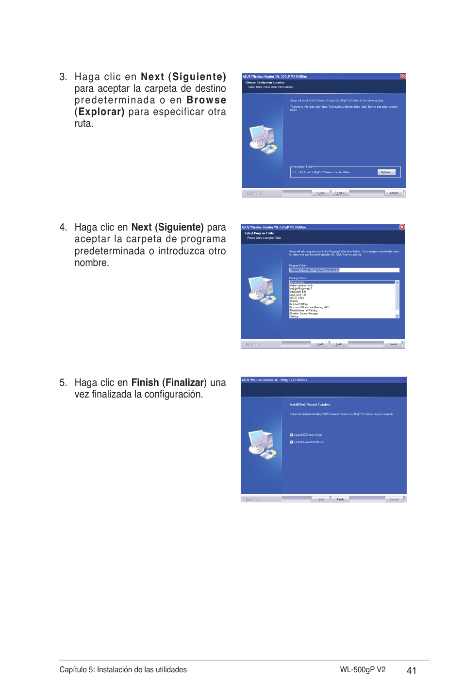 Asus WL-500gP V2 User Manual | Page 41 / 64