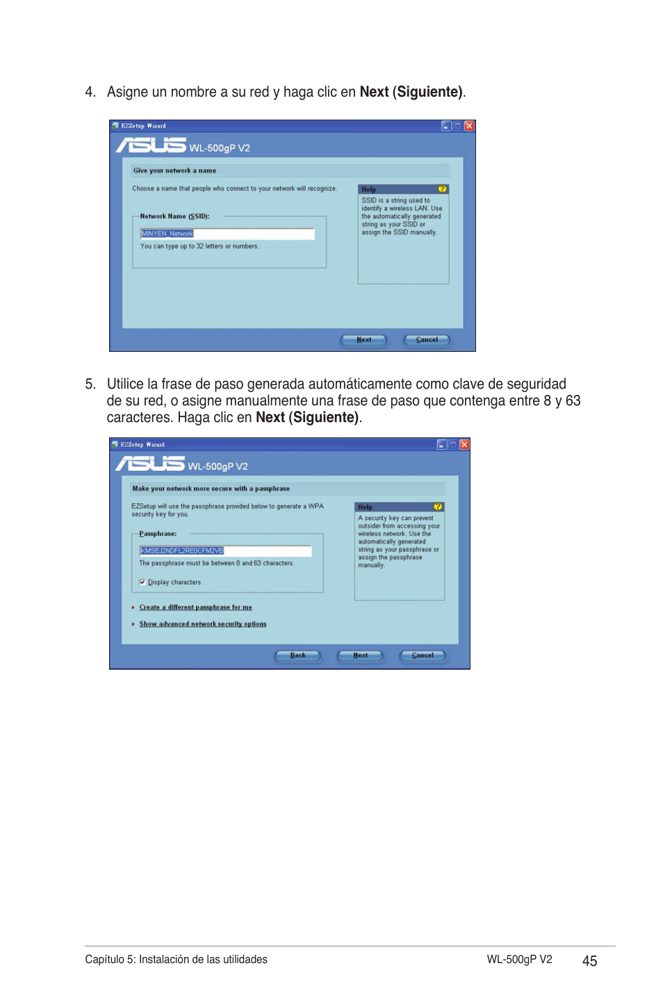 Asus WL-500gP V2 User Manual | Page 45 / 64