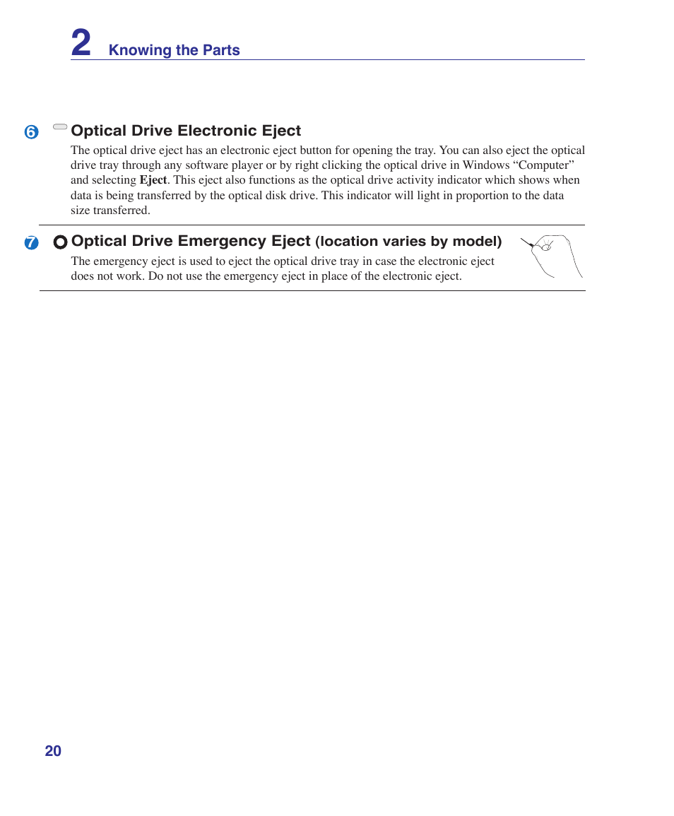 Asus M52V User Manual | Page 20 / 86