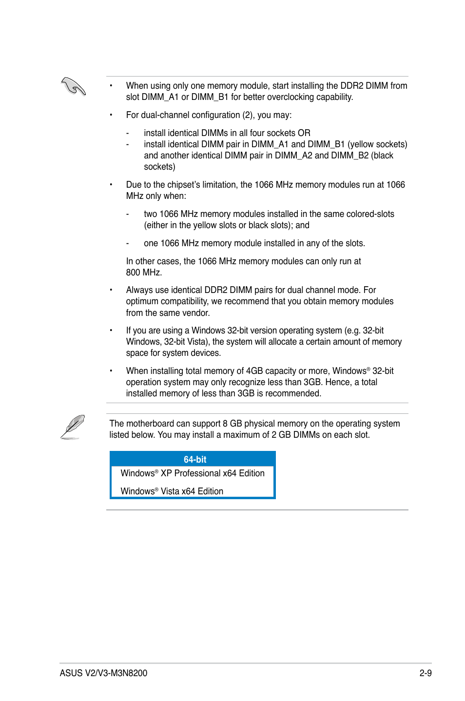 Asus V3-M3N8200 User Manual | Page 27 / 108