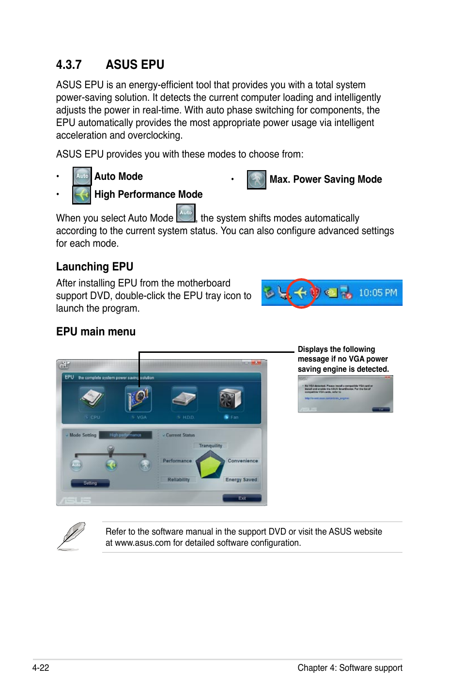 7 asus epu | Asus Crosshair IV Formula User Manual | Page 144 / 172