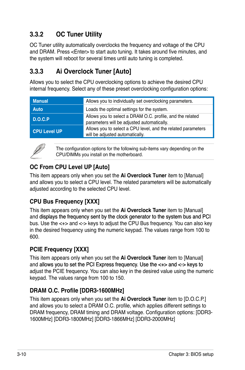 2 oc tuner utility, 3 ai overclock tuner [auto | Asus Crosshair IV Formula User Manual | Page 86 / 172