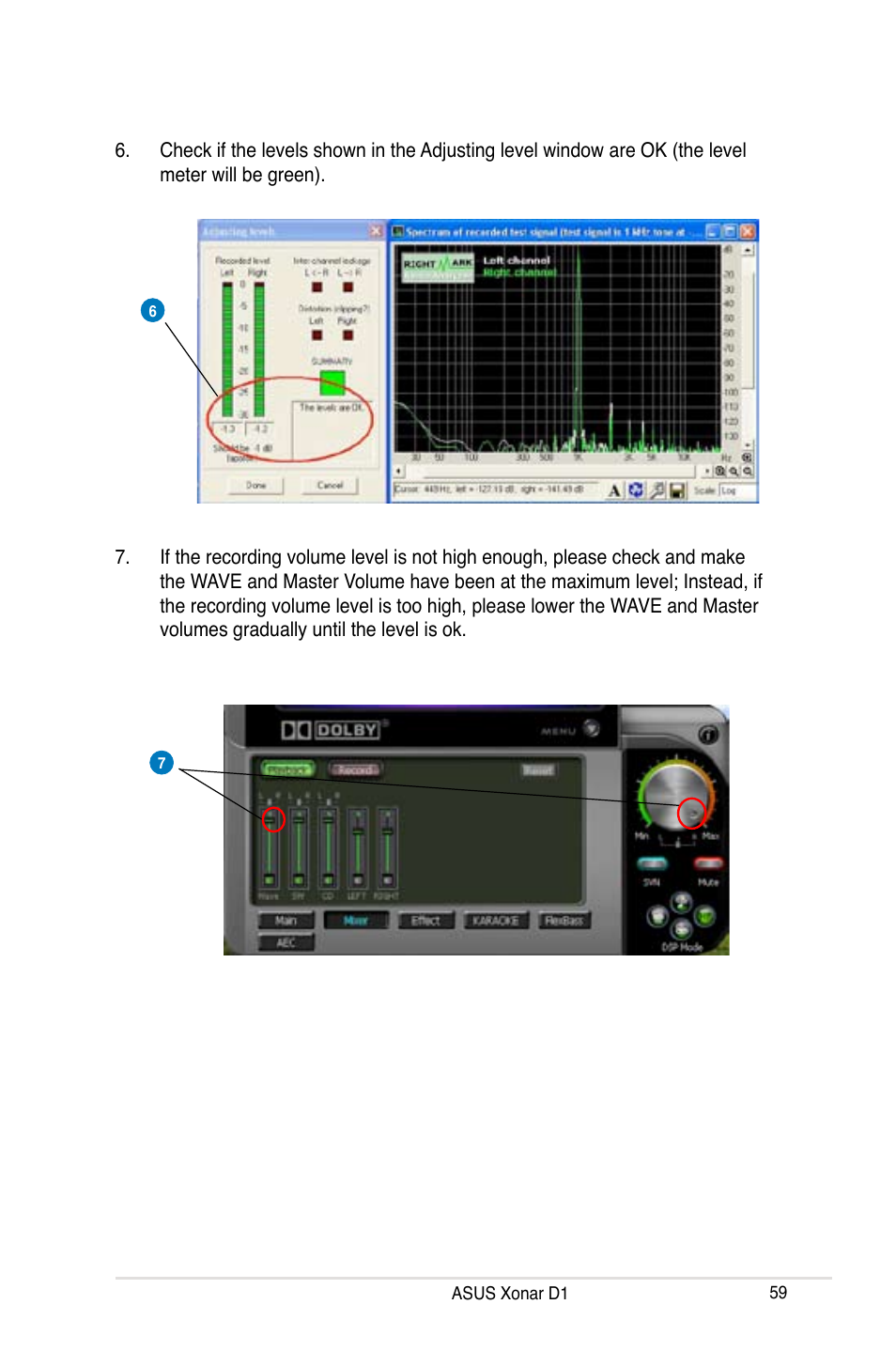 Asus Xonar D1 User Manual | Page 59 / 72