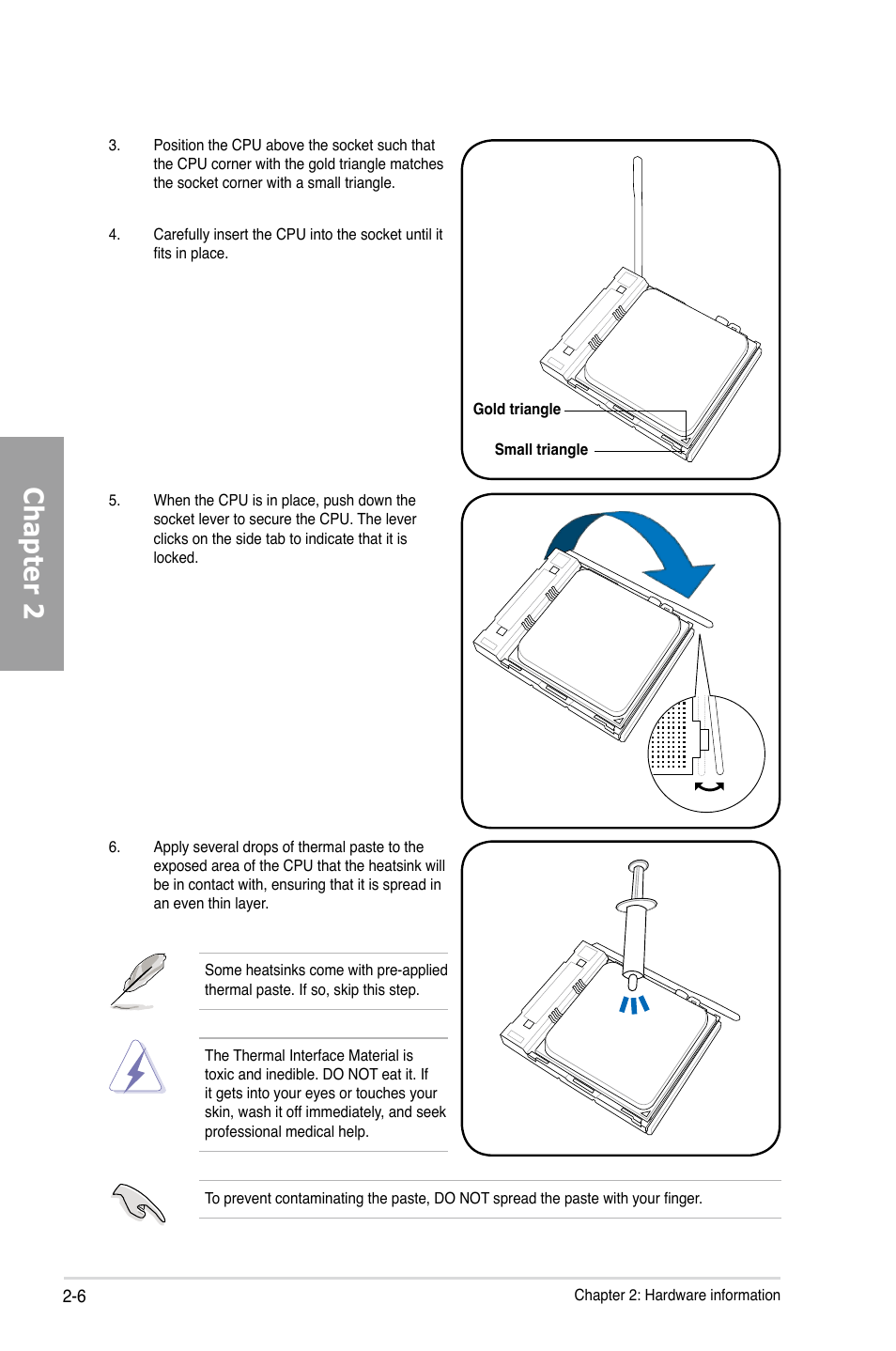 Chapter 2 | Asus M4A79T Deluxe/U3S6 User Manual | Page 26 / 120