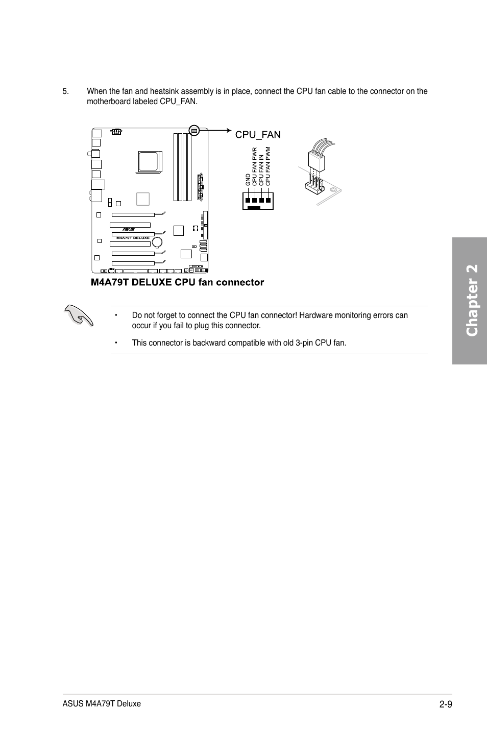 Chapter 2 | Asus M4A79T Deluxe/U3S6 User Manual | Page 29 / 120