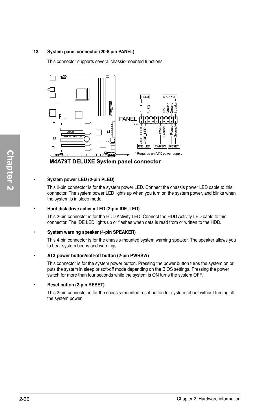 Chapter 2 | Asus M4A79T Deluxe/U3S6 User Manual | Page 56 / 120