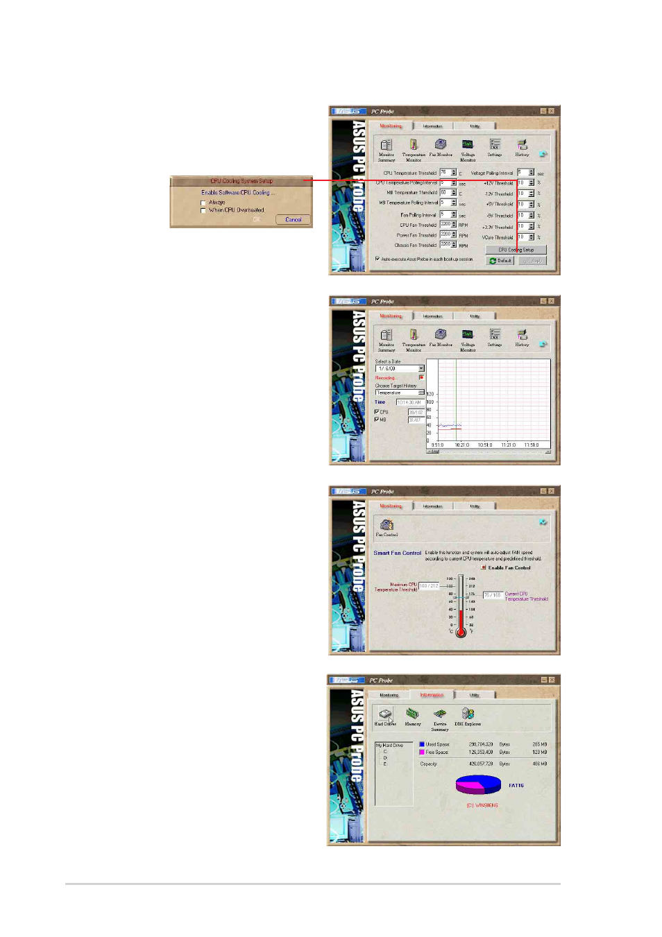 12 chapter 5: software support | Asus P4P800 User Manual | Page 126 / 142