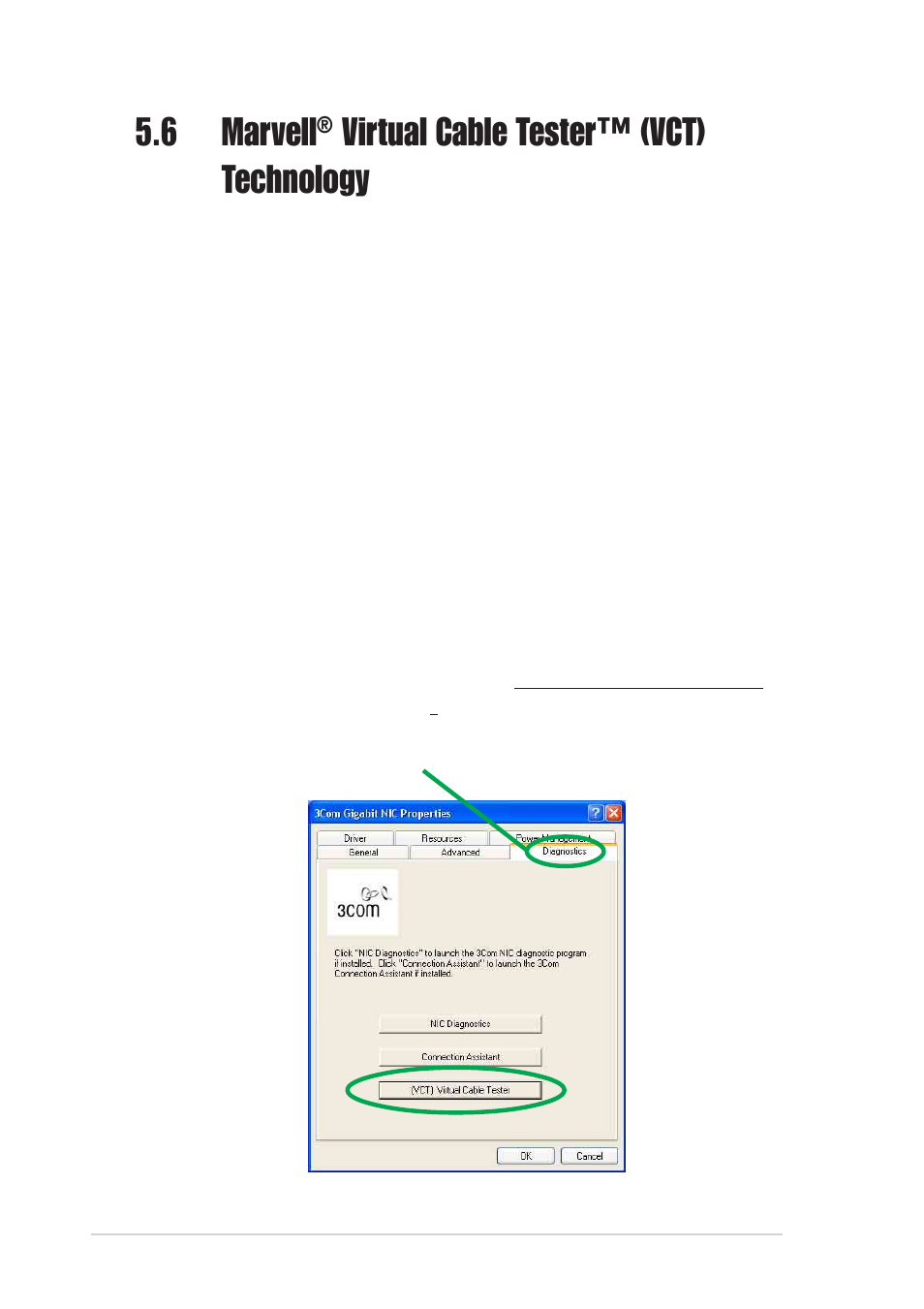 6 marvell, Virtual cable tester™ (vct) technology | Asus P4P800 User Manual | Page 140 / 142