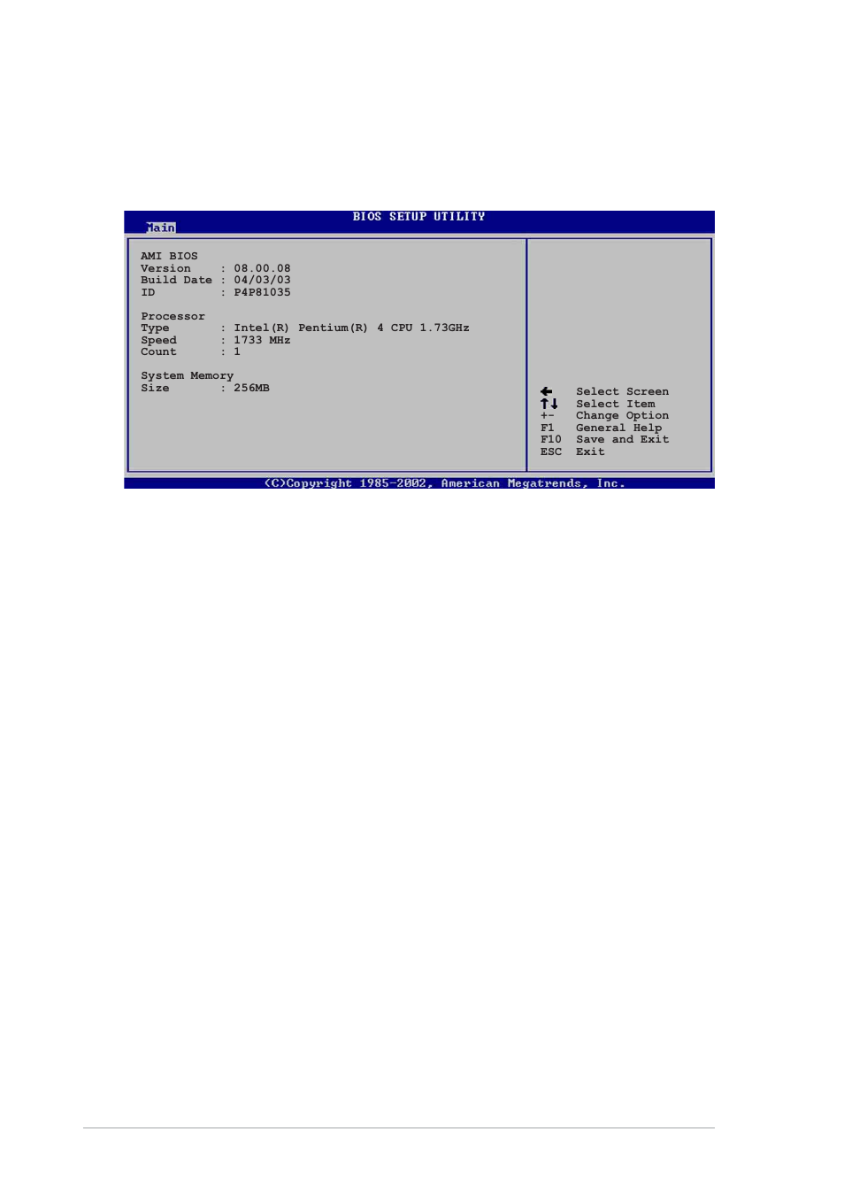 7 system information, Ami bios, Processor | Asus P4P800 User Manual | Page 88 / 142