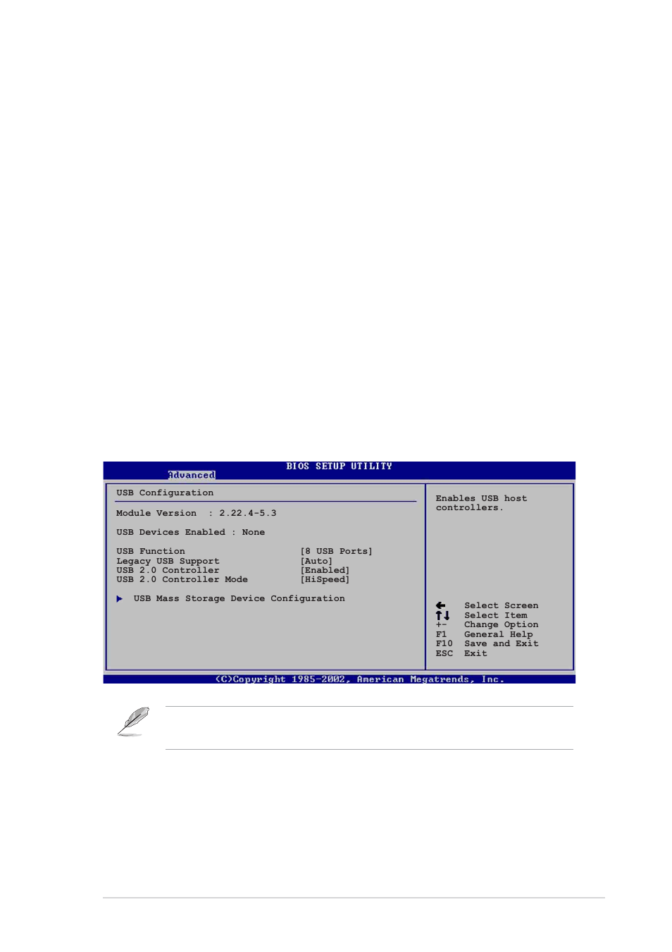 6 usb configuration, Pallete snooping [disabled, Pci ide busmaster [enabled | Irq xx [available, Usb function [8 usb ports | Asus P4P800 User Manual | Page 97 / 142