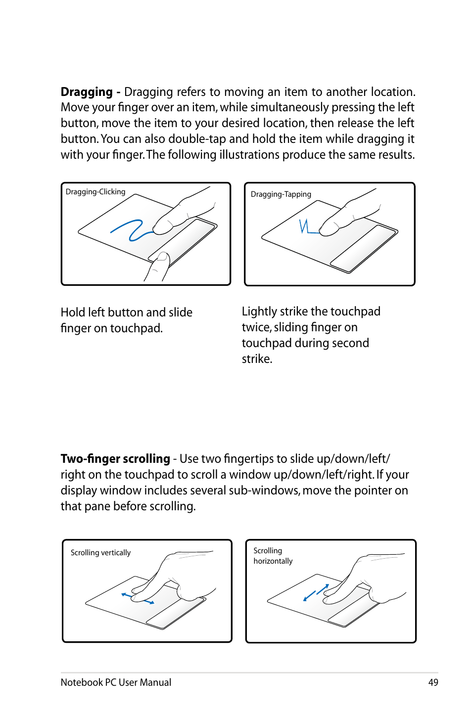 Asus X64Jv User Manual | Page 49 / 110