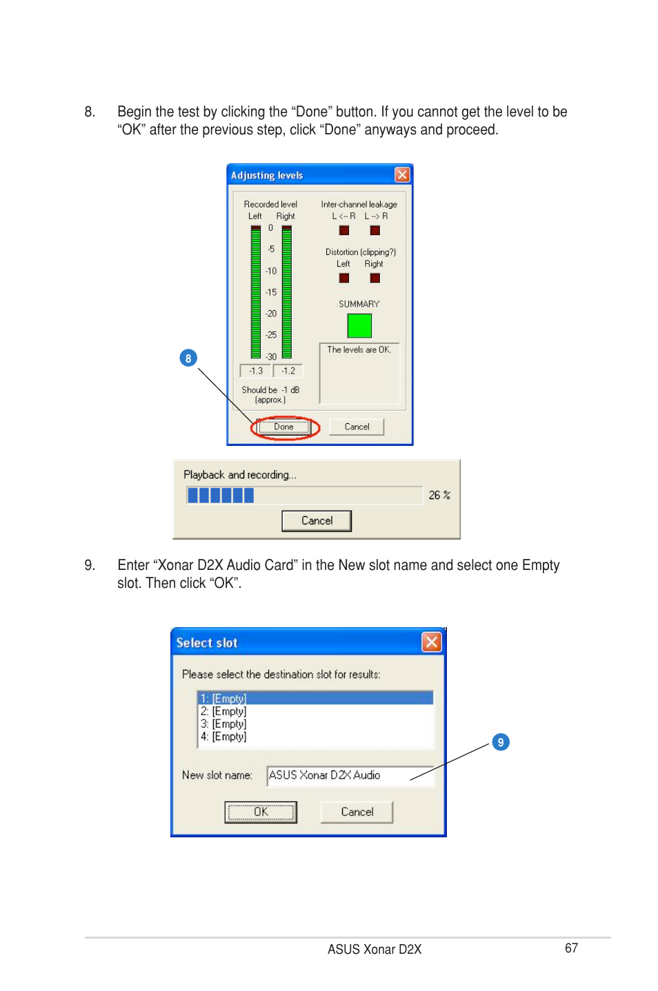 Asus Xonar D2X User Manual | Page 73 / 88