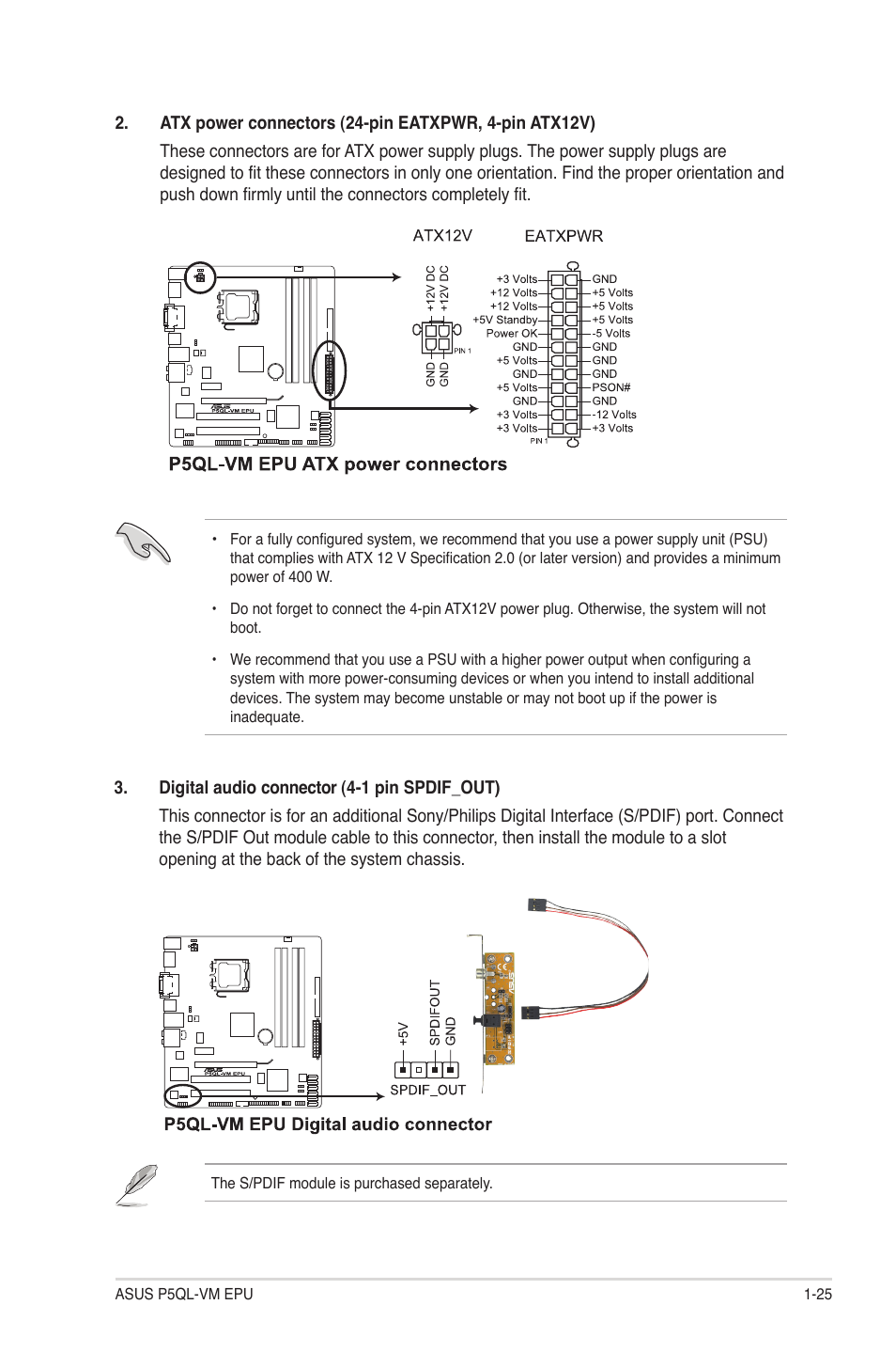 Asus P5QL-VM EPU User Manual | Page 35 / 64