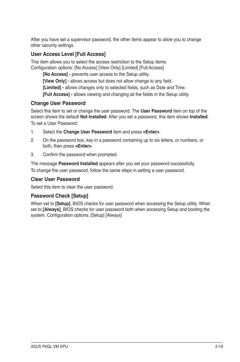 Asus P5QL-VM EPU User Manual | Page 61 / 64