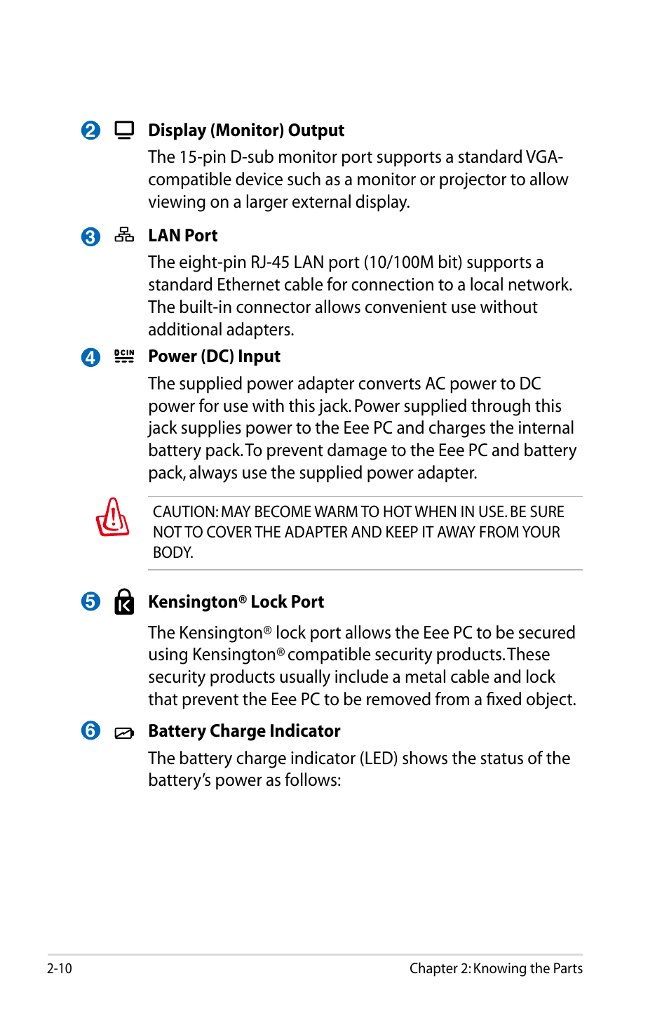 Asus Eee PC S101/XP User Manual | Page 22 / 84