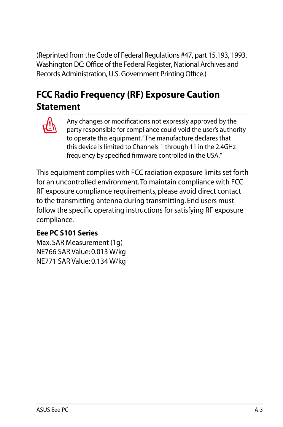 Asus Eee PC S101/XP User Manual | Page 73 / 84