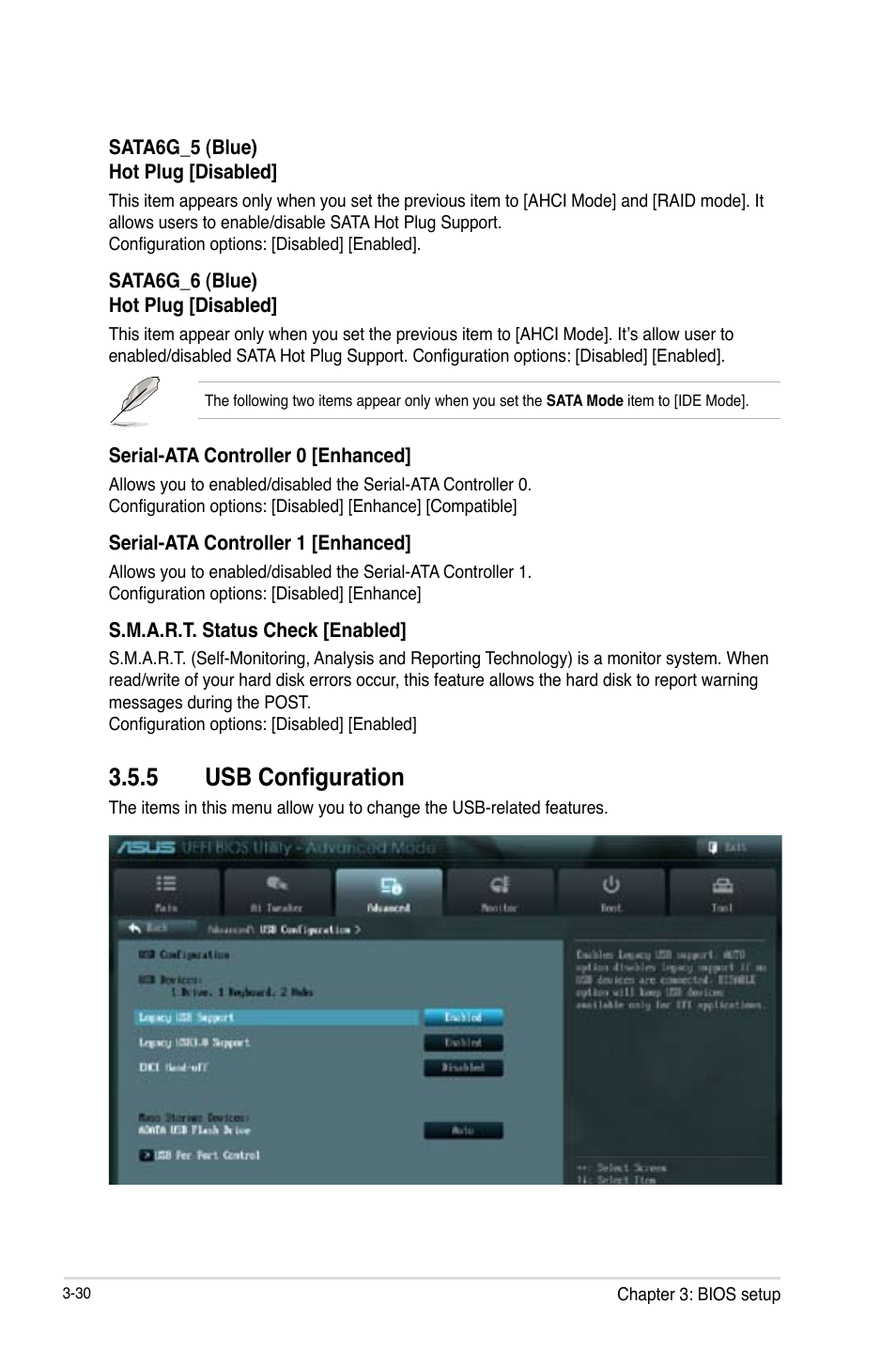 5 usb configuration | Asus P9X79-E WS User Manual | Page 106 / 180