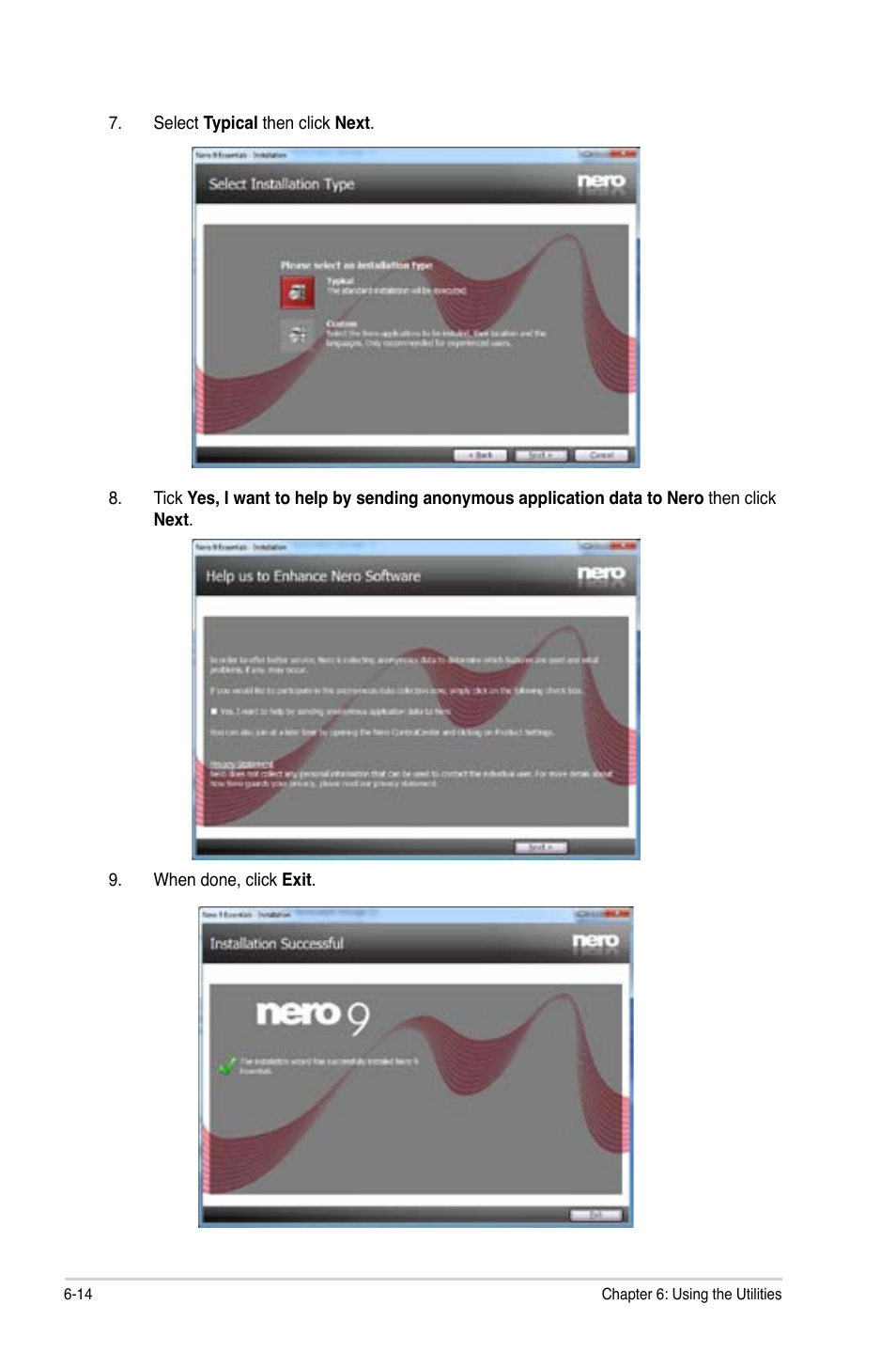 Asus CG1330 User Manual | Page 64 / 71