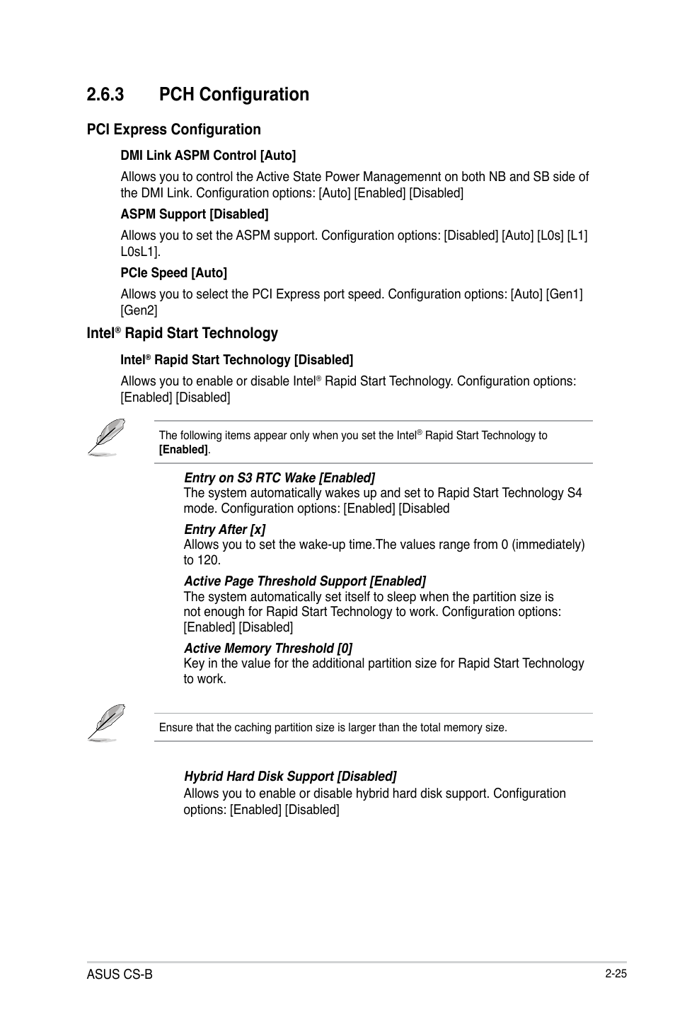 3 pch configuration | Asus CS-B User Manual | Page 55 / 77