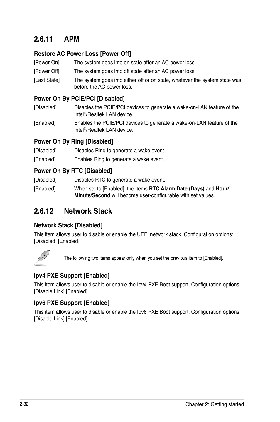 11 apm, 12 network stack | Asus CS-B User Manual | Page 62 / 77