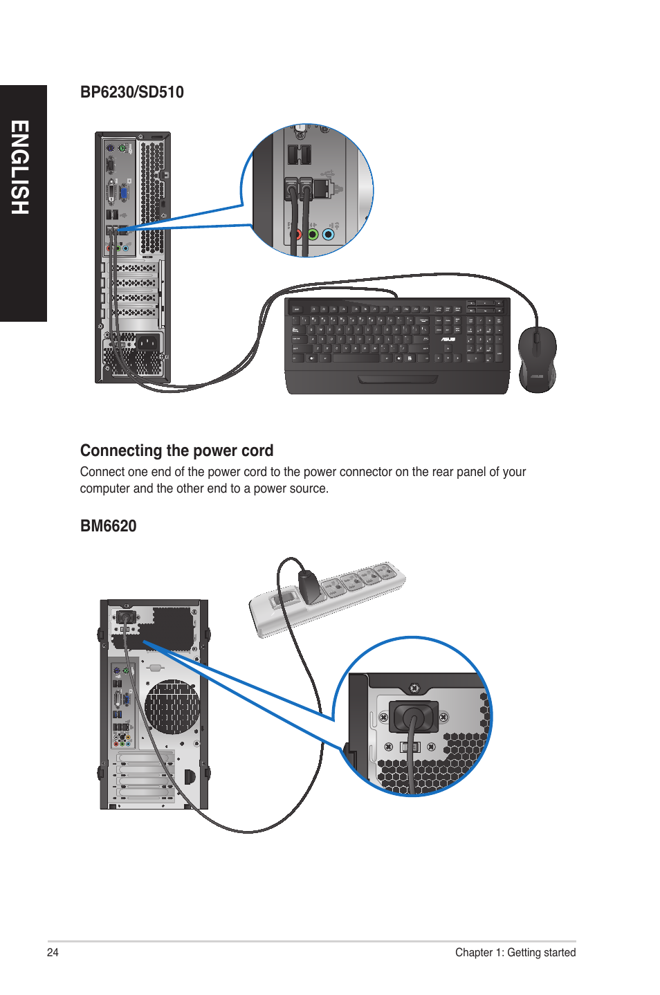 En gl is h en gl is h en gl is h en gl is h | Asus BM6620 User Manual | Page 24 / 70