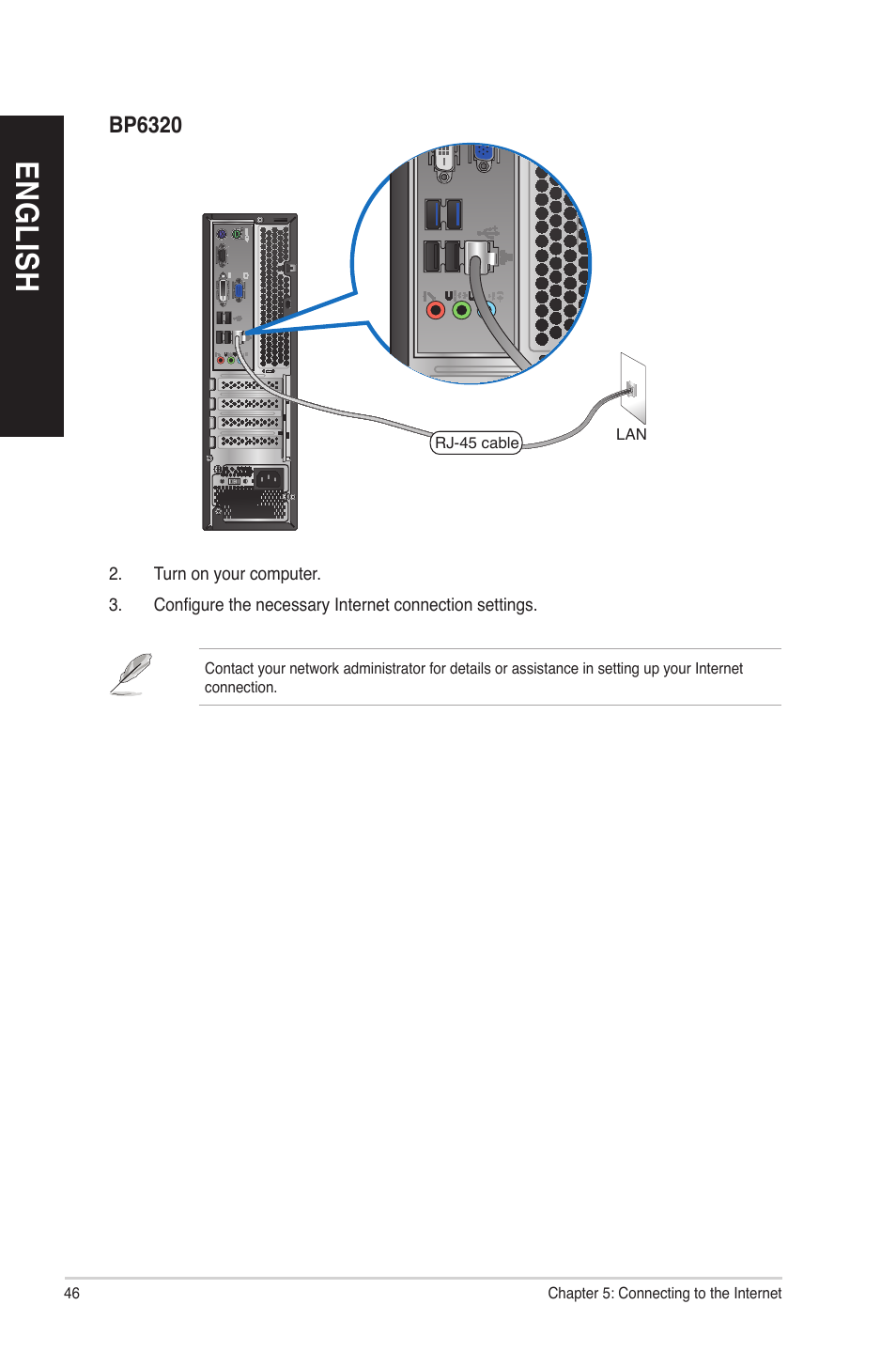 En gl is h en gl is h | Asus BM6620 User Manual | Page 46 / 70