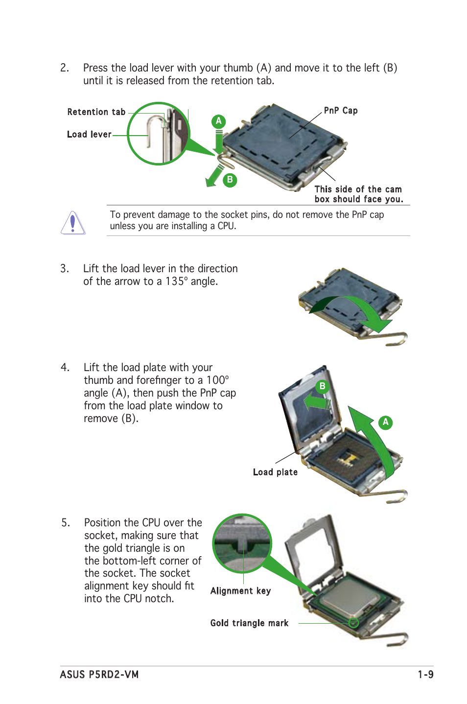 Asus P5RD2-VM User Manual | Page 21 / 90